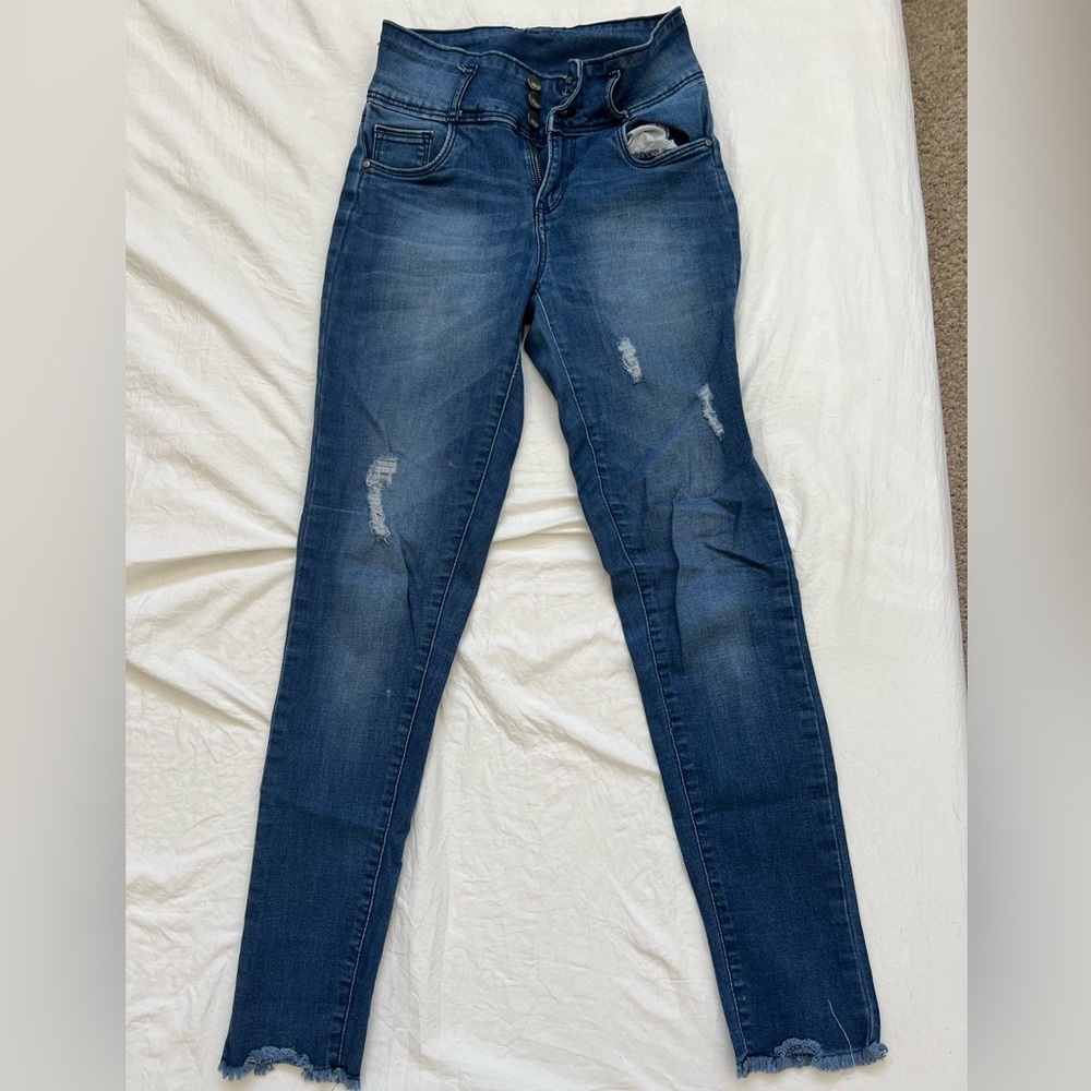 High waist jeans